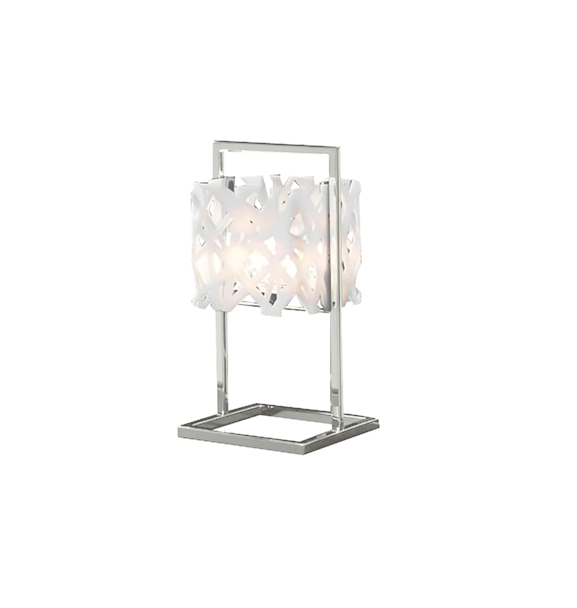 M1251  Tokio 30cm 1 Light Table Lamp Gloss White